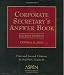 Corporate Secretary's Answer Book, Fourth Edition
