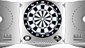 Sportcraft CLX6250 LCD Dartboard with Cabinet