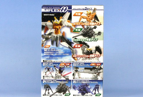 Cover image : 機動戦士ガンダム ＧＦＬＥＸＯＯ 2nd ＳＴＡＧＥ ダブルオー バンダイ（全５種フルコンプセット）