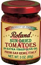 San Remo Sundried Tomatoes In Extra Virgin Olive Oil, 3-Ounce Jars (Pack of 4)