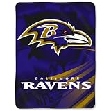 Baltimore Ravens XL Throw Blanket