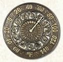 Whitehall Verdigris Ivy Silhouette Thermometer - 01847
