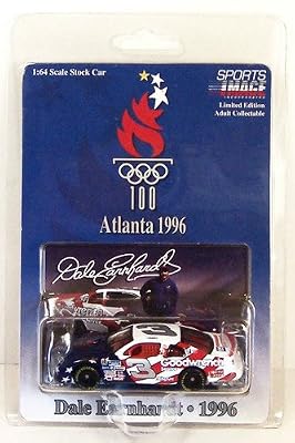 1996 NASCAR Sports Image Collectibles . . . Dale Earnhardt Jr. #3 Atlanta Olympics Chevy Monte Carlo 1/64 Diecast . . . Limited Edition