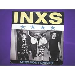 INXS Need You Tonight 7" Mercury INXS12 EX/VG 1988 picture sleeve
