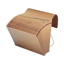 Smead Kraft 1-31 Index 12 x 10 Inch Expanding File with Flap and Elastic Cord,(70168)