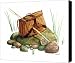 Fishing Creel Bamboo Fly Rod Canvas Print / Canvas Art - Artist Sean Seal