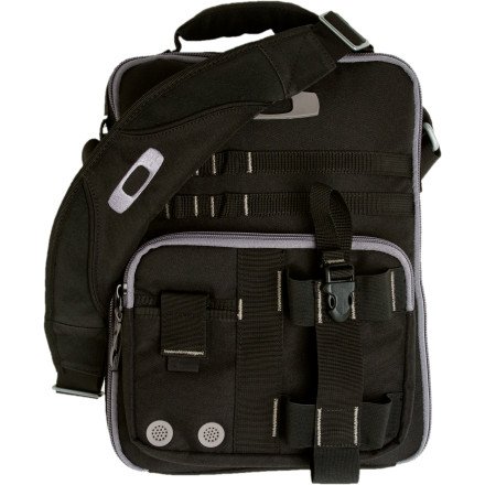 Oakley Mens Checkpoint Vertical Computer Bag (Black)
