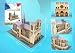Daron Notre Dame Cathedral 3D Puzzle With Book [Toy]