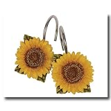 Sunflowers Shower Curtain Hooks