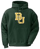 Baylor Bears College Tackle Twill Embroidered Logo Hoody Sweatshirt By Nike Team Sports