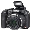 Pentax 12.0MP Super-Zoom Digital Camera - Black (X70)