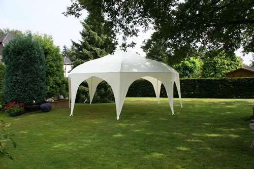 greemotion 438508 Pagoden Rundpavillion 4 m H&ouml;he 3.5 m mit 6 Seiten