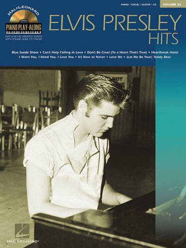 Elvis Presley Hits: Piano Play-Along Volume 35 (Hal Leonard Piano Play-Along)