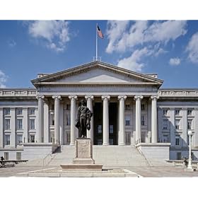 Imposing U.S. Treasury Building, Washington - Majestic 16x20 Photographic Print by Carol M. Highsmith