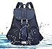 Artone Water Resistant Campus Backpack Casual Drawstring Daypack With Backside Anti-Theft Zipper Purse Pocket