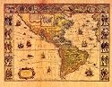 Old World Map Photo # 2 Art Print POSTER lithograph - 20" x 16"