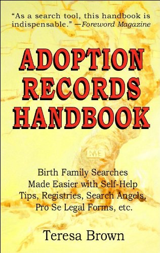 Adoption Records Handbook Adoption Records Handbook