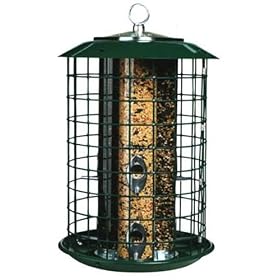 Duncraft 18202 Safe Haven Wild Bird Feeder With Metal Seed Tray by