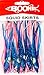 Boone Big Game Trolling Skirt (Pack of 10), Blue Pink White, 4 1/4-Inch