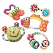 Butterfly Rattle and Teether Toy Gift Set
