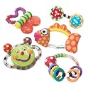 Butterfly Rattle and Teether Toy Gift Set