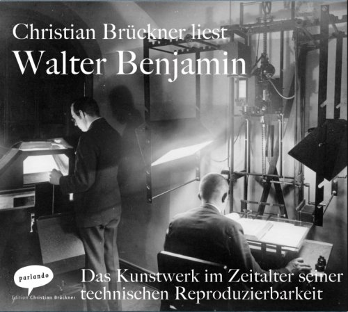 Das Kunstwerk im Zeitalter seiner technischen Reproduzierbarkeit, 1 Audio-CD