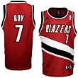 adidas Portland Trail Blazers #7 Brandon Roy Youth Red Swingman Basketball Jersey