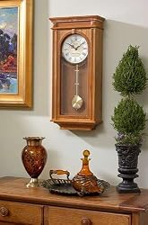 Bulova Manorcourt 24 1/4 High Wall Chime Clock