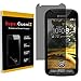 [2-Pack] For Kyocera DuraForce PRO - SuperGuardZ Privacy Anti-Spy Screen Protector, Anti-Glare, Anti-Scratch, Anti-Bubble [Lifetime Replacement]