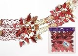Kitchen & Housewares : Foil Garland 9ft X 12" 4-Section - Gold (152388)