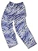 Zubaz Detroit Lions Team Color Zebra Pants, Honolulu Blue Silver