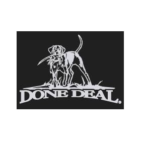 Done Deal Upstream Images Silver Vinyl Wildlife Car Truck Window Decal Sticker