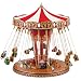 Gold Label World's Fair Swing Carousel Music Box