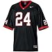 Nike Georgia Bulldogs #24 Black Alternate Replica Football Jersey