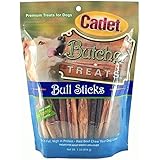 Butcher Treats - Value Bulk Pack Brazilian Free Range All Natural Bully Stick - Mostly Rated Thin to Medium Thickness