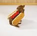 Dog Costume - Hot Diggity Dog Halloween Costume (Hot Dog w/Ketchup) - Medium