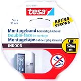 Tesa 55742 Montageband Indoor 5 m, 38 mm