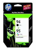 Original HP 94/95 Ink Cartridges Combo-Pack in Retail Packaging