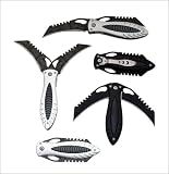 SIAMESE FOLDER POCKET KNIFE (Silver)