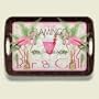 Tropical Pink Flamingo Bar & Grill Serving Tray New