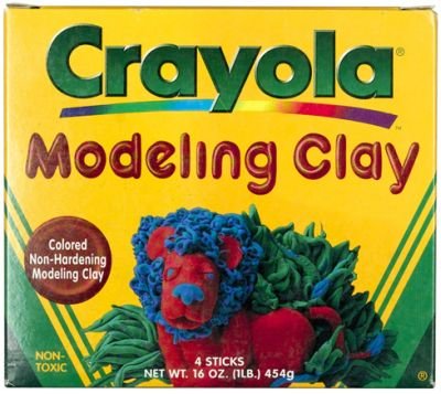 Crayola Reusable Modeling Clay 4 Sticks (6-Pack)