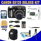 Canon Powershot SX120IS 10MP Digital Camera with 10x Optical Images Stabili ....