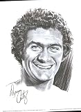 1974 Dennis Awtrey Chicago Bulls Lithograph