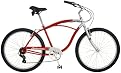 Mens Schwinn Southport Bike- Silver/ Red