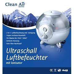 Ultraschall Luftbefeuchter mit Ionisator CA-602