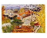 La Maison Rouge Fine Art Poster Print by Pierre Bonnard, 20x16