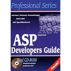 ASP Developers Guide, m. CD-ROM