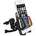 LEEIOO Car Mount, Universal Car Air Vent Cell Phone Holder Cradle for iPhone 7 Plus 6s Plus Andorid Phones and Other Smartphones. ?Orange+Black …