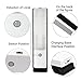 Exlight Motion Activated Closet Light, LED Rechargeable Wireless Wall Light Lamp for Closet, Kitchen Cabinets, Front Door, Pack of 2 (White)