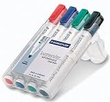 Produkt-Bild: Staedtler 351 WP4 - Whiteboard-Marker 4er Set, Rundspitze